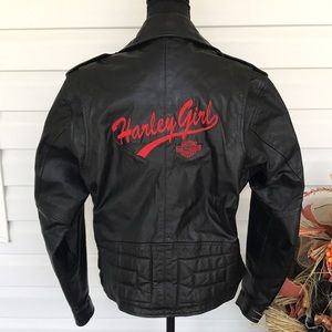 MOB Genuine Leather Jacket-Harley Girl